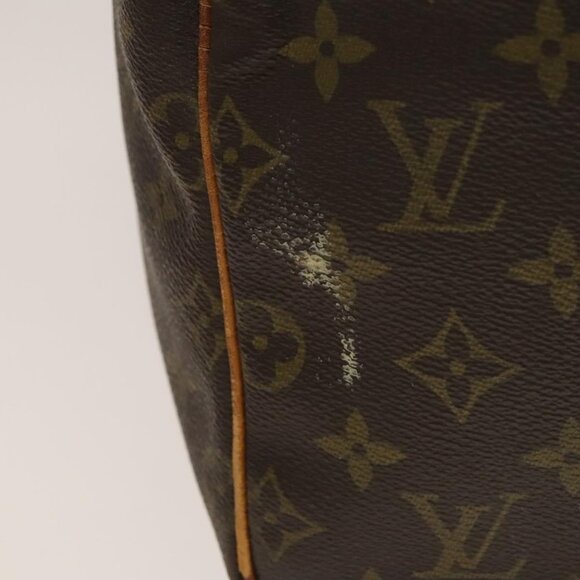 LOUIS VUITTON Monogram Keepall 55 Boston Bag M41424 LV Auth 132555 - Picture 5 of 16